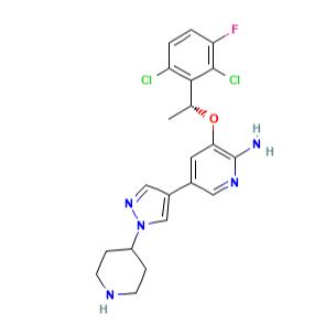 克唑替尼（是什么，性质，结构，作用机制）