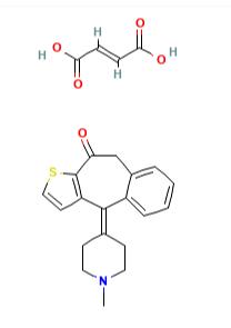 富马酸酮替芬（是什么，性质，结构，药理学分类）